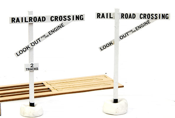 Early Style Crossbucks #6032