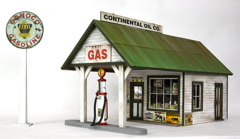 1930's-40's Era Gas Station - F/G