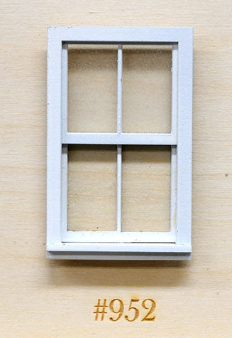 4 over 4 short window set (6 per kit) - #952